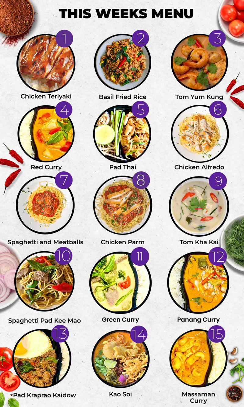 Pick Your Meals - 10 Meal Plan